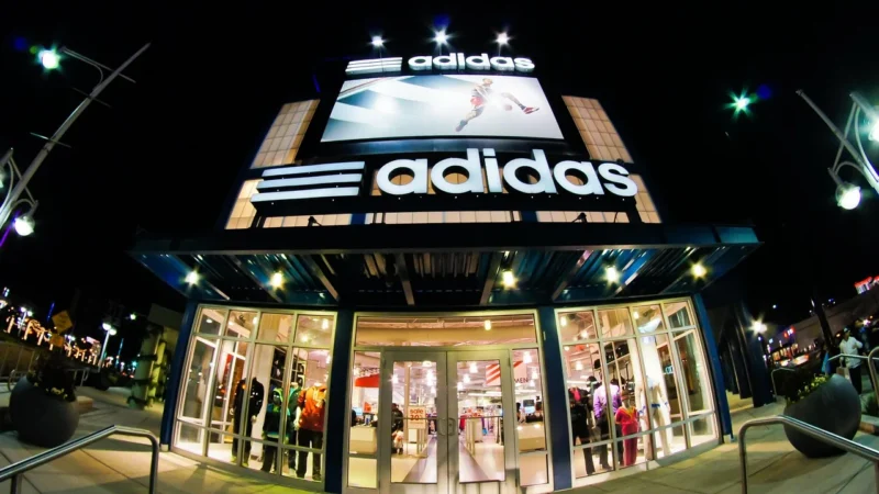 adidas Saszetka Festival Bag HD7060 Czerwony