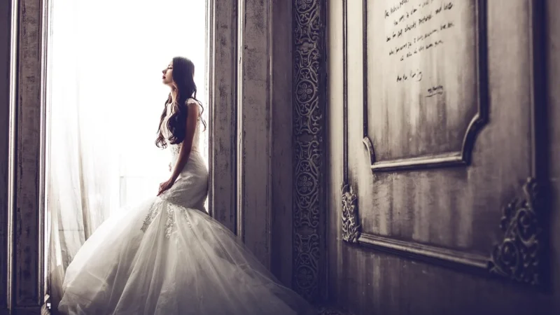 Jennifer Jones Elegancki plecak damski materiałowy A4 szary