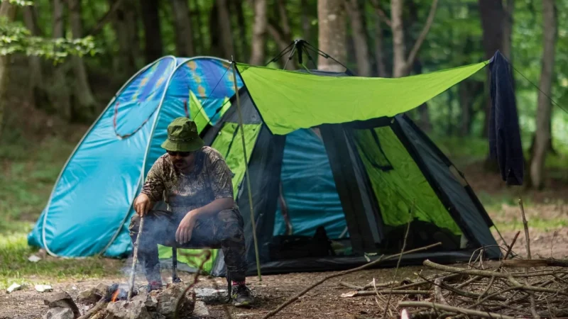 Kemer Siateczkowy Plecak Ściągany Sznurkiem Nadi Niebieski