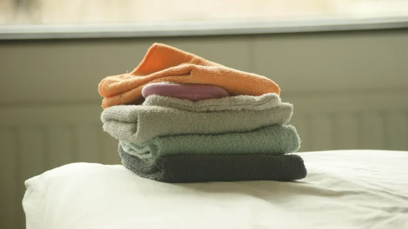 LIFEVENTURE Ręcznik szybkoschnący Changing Robe Warm niebieski