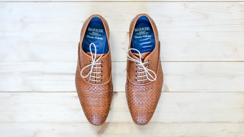 Modny worek skórzany – CROCO – Brązowy ciemny – Brązowy ciemny