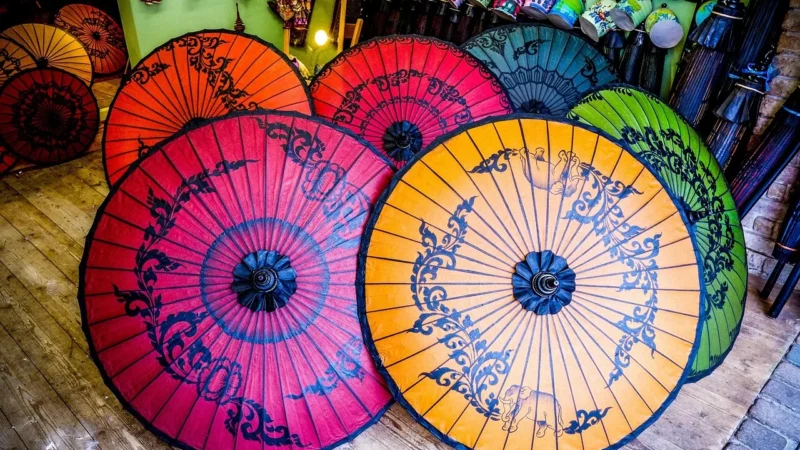 Parasol z automatycznym otwieraniem