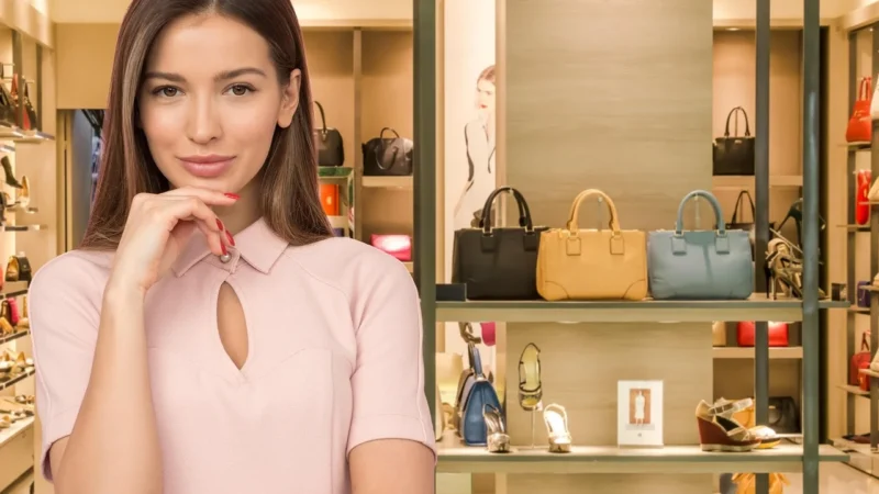 Pojemna damska skórzana nerka od Pierre Cardin
