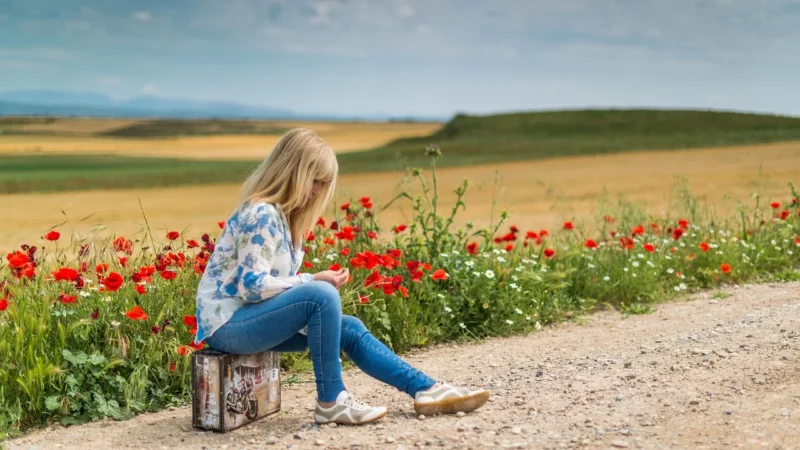 Sinsay – Walizka kabinowa Barbie – Różowy