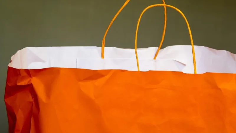 Torba na zakupy STORE, Czarna